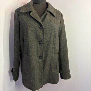Centigrade Wool Blend Jacket, EUC, Size L